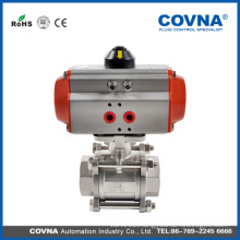 Pneumatic ball valve DN25